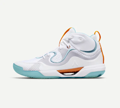 Avoli Mid White and Teal - Image 7