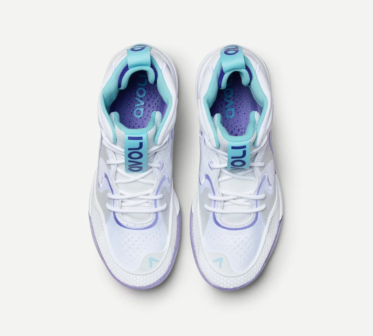 Avoli Mid White Purple Heather - Image 3