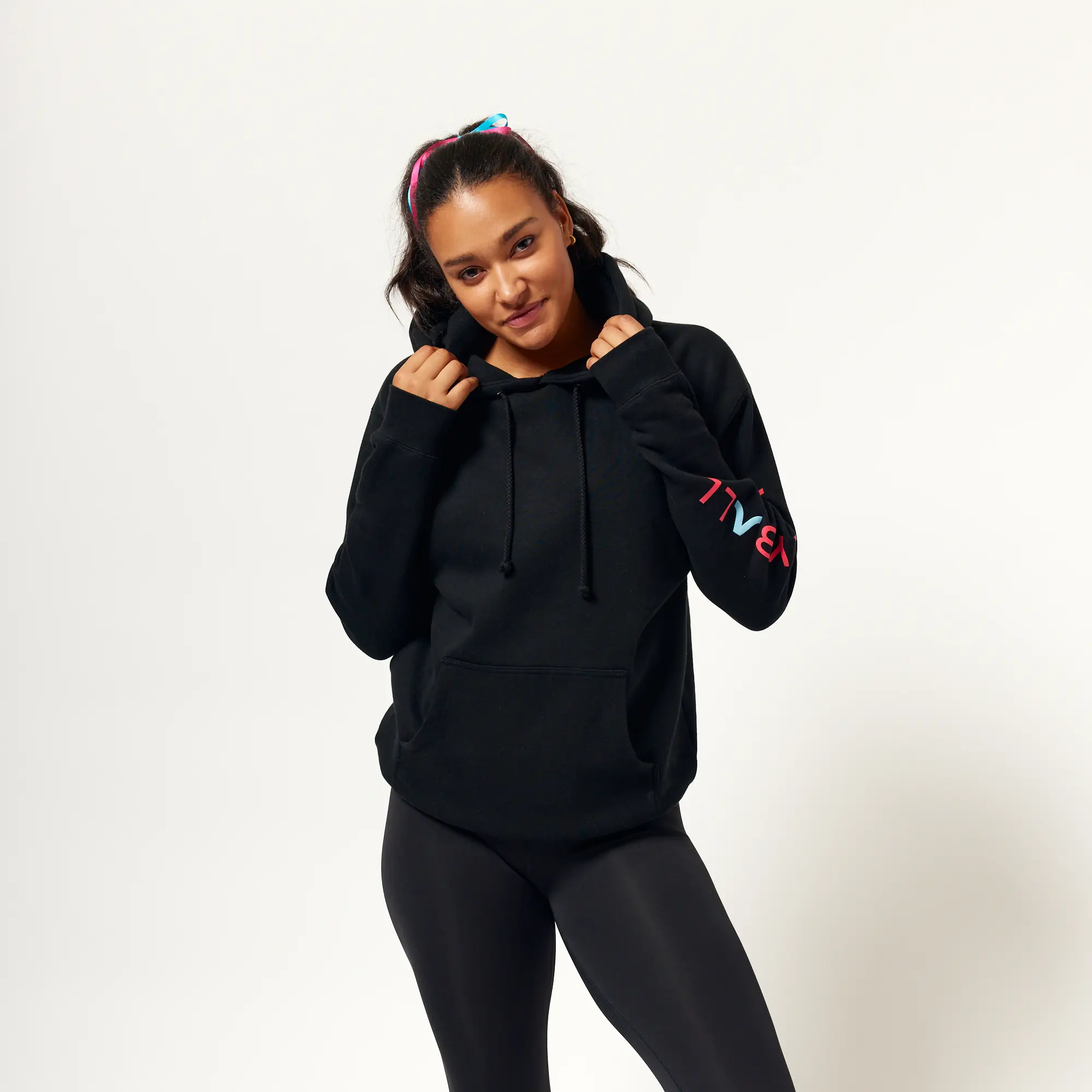 Black with Ombre Hoodie - Image 5