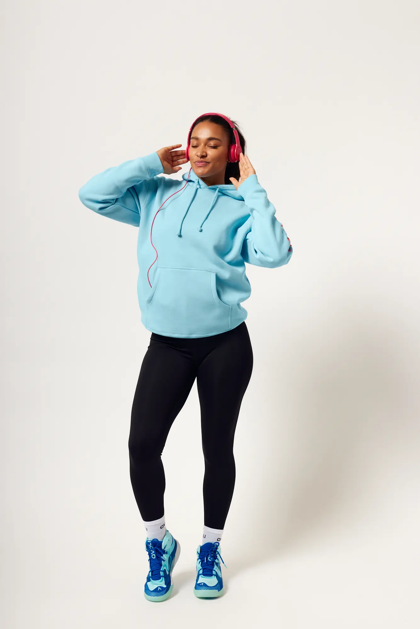 Teal with Ombre Hoodie - Image 5